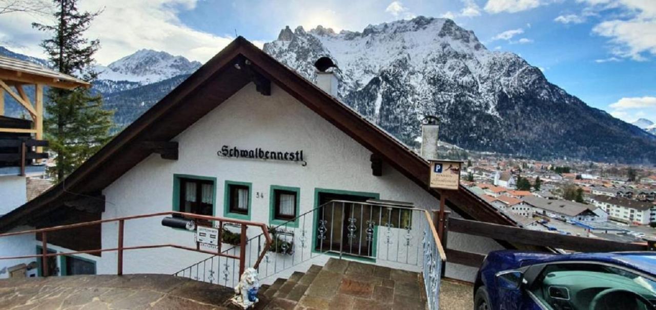 Alpenappartements Schwalbennestl Mittenwald Esterno foto